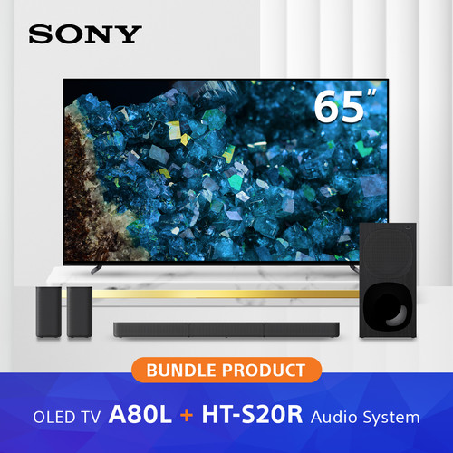 Bundle Sony XR-65A80L & HT-S20R