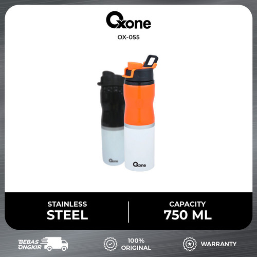 Oxone OX055 Sport Bottle Oxone with Stainless Body