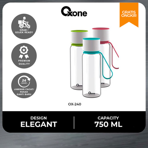 OXONE  OX240 Rainbow Transparant Bottle