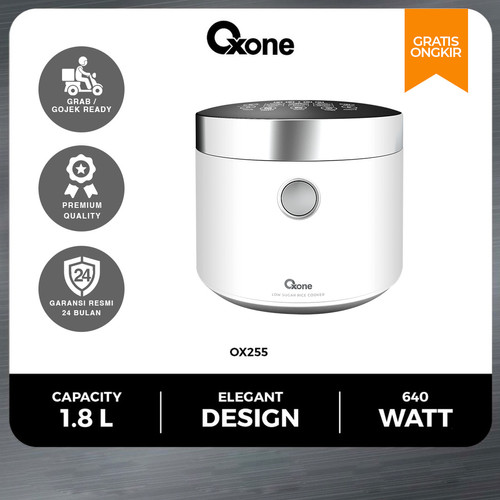 OXONE OX255 Rice Cooker 1.8L Penanak Nasi Multifungsi 7 in 1