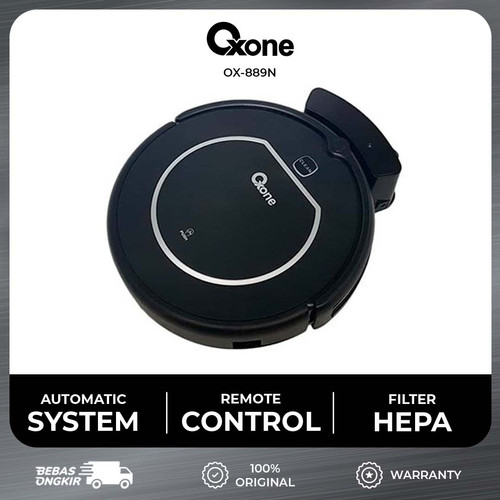 Oxone OX889 Robot Vacuum Cleaner Penyedot Debu & Pel (Dry & Wet Mop)