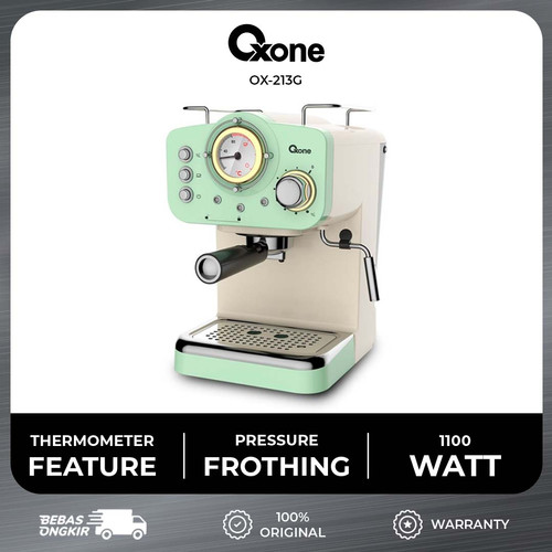 Oxone OX213G Mesin Pembuat Kopi Coffe Maker Espresso Machine