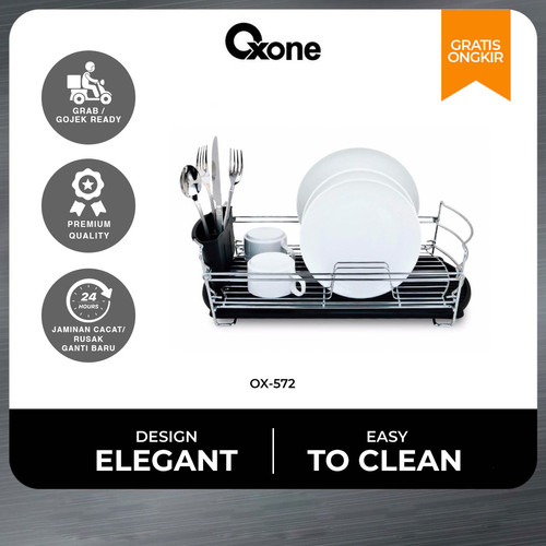 Oxone OX572 Rak Piring Stainless Steel Kuat Eco Friendly