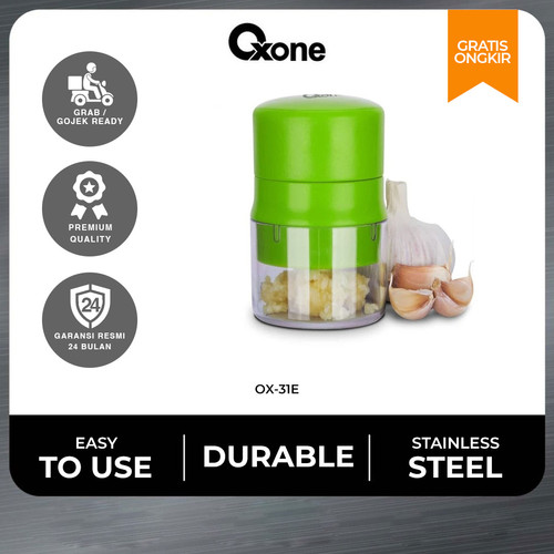 Oxone OX31E Chopper Penghalus Bawang Portable Super Tajam