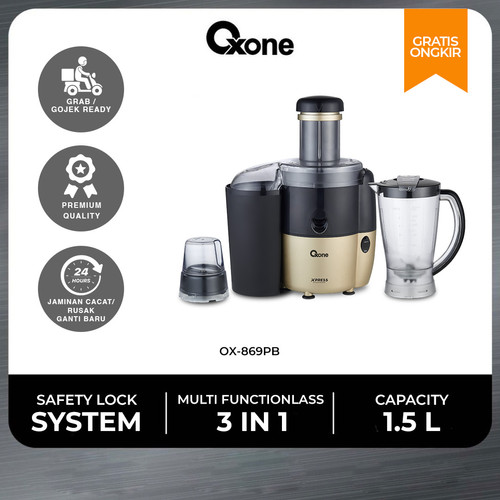 Oxone OX869PB Juicer Blender Set 1.7 L High Quality