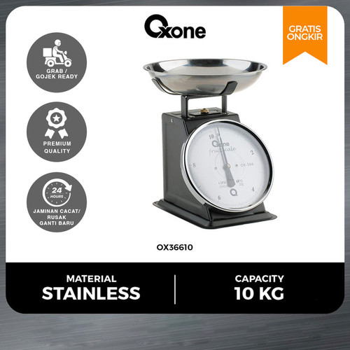 Oxone OX366 10 KG Timbangan Dapur/ Stainless steel/New Arrival/Terbaru