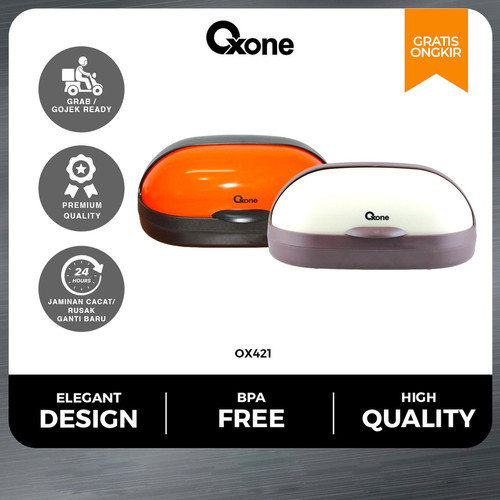 Oxone OX421 Container Bread Bin Plastik 35cm/ Tempat Roti/New Arrival