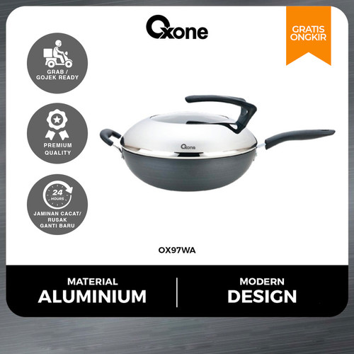 Oxone OX97WA Fry Wok Pan Wajan Peggorengan Exclusive