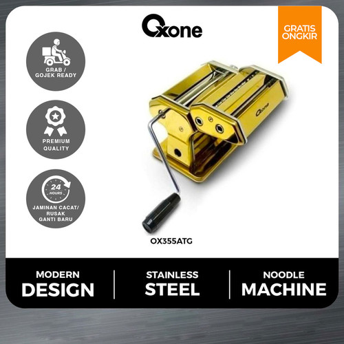 Oxone OX355ATG Mesin Pembuat Mie Pasta Noodle Maker Gold