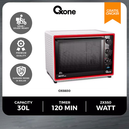 Oxone OX8830 Oven Listrik Toaster Jumbo 30 L Master Oven Premium