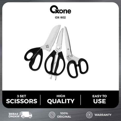 Oxone Multi Function Kitchen Scissors Set OX-902