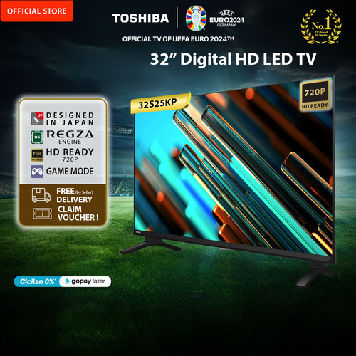 Toshiba LED Digital TV - HD 32" - 32S25KP