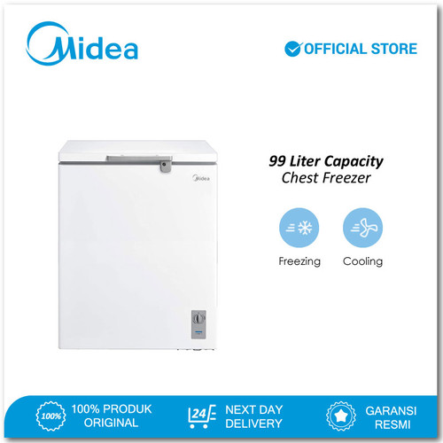 Midea Chest Freezer HS-131CNK (99L)