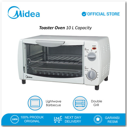 Midea Oven Listrik Tombol 10 L - MEO-10BDW