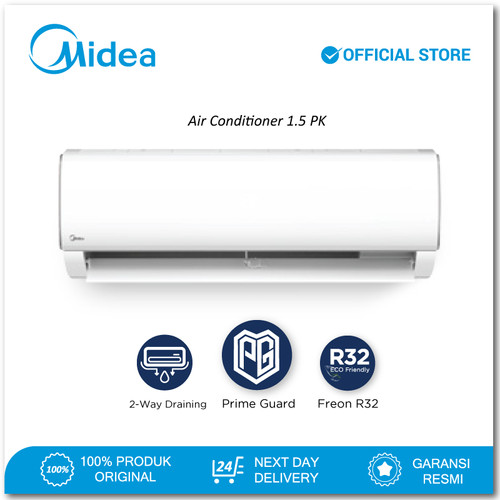 AC Midea 1.5 PK Standard - R32 Series - MSAF-12CRN2