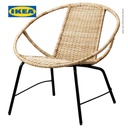 IKEA ORRESLATT Kursi Berlengan Bahan Rotan Minimalis