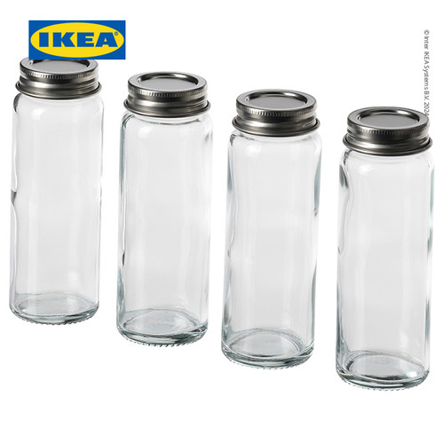 IKEA CITRONHAJ Stoples Bumbu Kaca 10cl Isi 4pcs