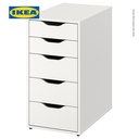 IKEA ALEX Unit Laci Putih Minimalis 36x70 cm