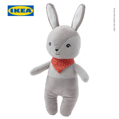 IKEA GULLIGAST Boneka Kelinci Berdecit 18cm