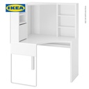 IKEA MICKE Meja Kerja Sudut Minimalis 100x142 cm