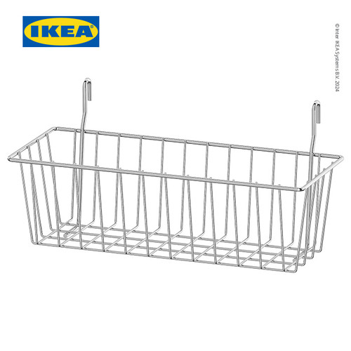 IKEA OMAR Keranjang Gantung Serbaguna Dengan Klip 32x13x15 cm