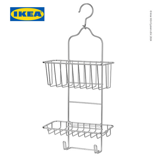 IKEA KROKFJORDEN Gantungan Shower Penyimpanan Serbaguna 2 Tingkat