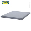 IKEA AGOTNES Kasur Busa Tipe Keras Biru Muda 120x200 cm