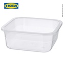 IKEA 365+ Tempat Makanan Tanpa Tutup Plastik Persegi Panjang 750mL