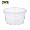 IKEA 365+ Tempat Makanan Tanpa Tutup Plastik Bulat 750mL