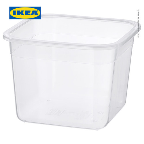 IKEA 365+ Tempat Makanan Tanpa Tutup Plastik Persegi Panjang 1.4L