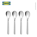 IKEA FORNUFT Sendok Teh Kecil Stainless Isi 4 pcs