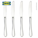 IKEA MARTORP Pisau Makan Stainless 22cm Isi 4pcs