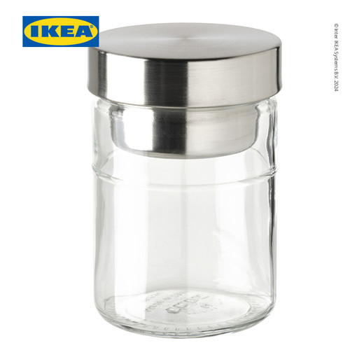 IKEA DAGKLAR Stoples Dengan SIsipan Serbaguna Kaca 0.4L