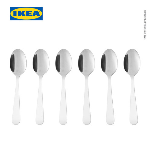 IKEA DRAGON Sendok Dessert Stainless 16cm Isi 6pcs