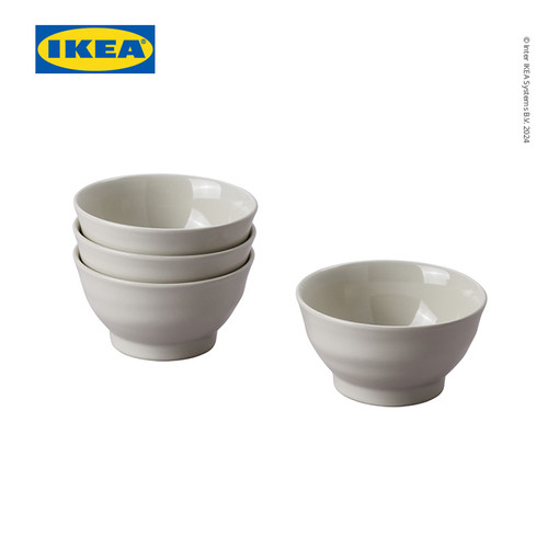 IKEA SANDSKADDA Mangkok Makan 14cm Isi 4pcs