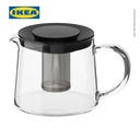 IKEA RIKLIG Teko Kopi dan Teh Bahan Kaca 0.6L