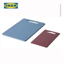 IKEA BERGTUNGA Talenan Bahan Plastik Set Isi 2pcs