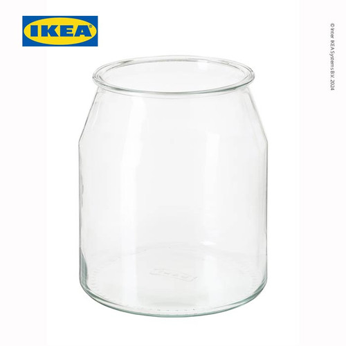 IKEA 365+ Stoples Tanpa Penutup Bulat Kaca 3.3L