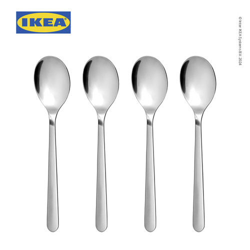 IKEA FORNUFT Sendok Makan Stainless 19cm Isi 4 pcs