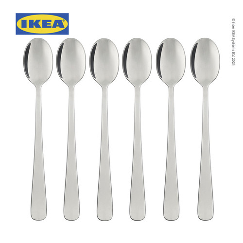 IKEA DRAGON Sendok Makan Baja Tahan Karat 17cm Set Isi 6pcs