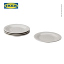 IKEA SANDSKADDA Piring Makan Kecil 20cm Isi 4pcs