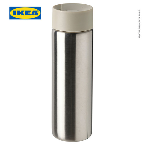 IKEA UNDERSOKA Tumbler Portable Baja Tahan Karat 0.4L