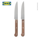 IKEA LINDRIG Pisau Steak Untuk Makan 24 cm Isi 2pcs