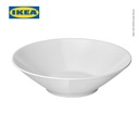 IKEA 365+ Piring Mangkok Cekung Putih 22cm