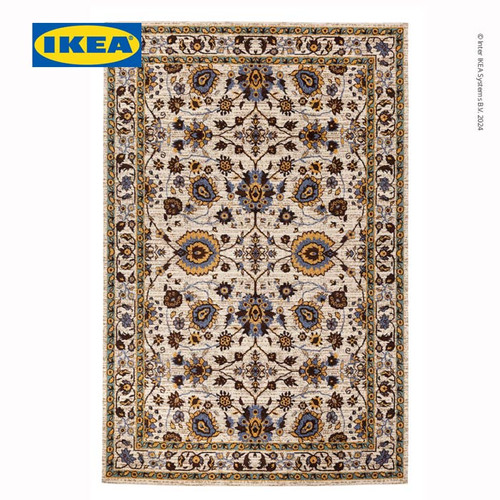 IKEA VATTENSKIDOR Karpet Bulu Tipis 120x180 cm