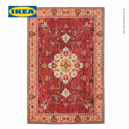 IKEA VATTENSKIDOR Karpet Bulu Tipis 200x300 cm