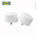 IKEA RAFFIG Finial Penutup Batan Gorden/Jendela Isi 2pcs