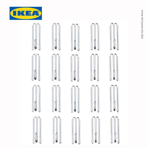 IKEA RIKTIG Pengait Gorden Isi 20pcs