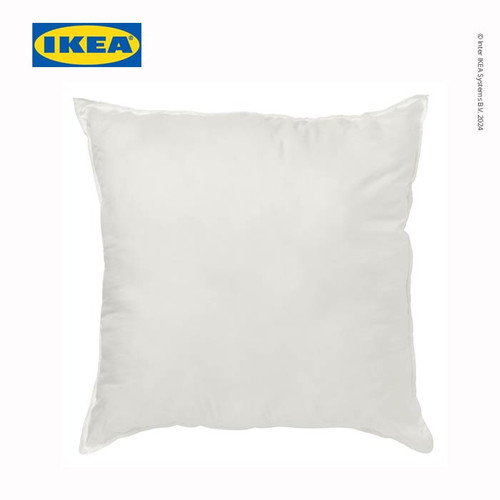 IKEA INNER Alas Bantal Kursi Keras Putih 50x50cm