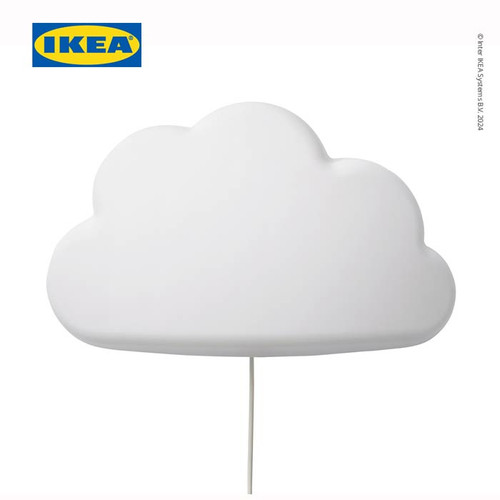 IKEA UPPLYST Lampu Dinding LED Bentuk Awan Putih